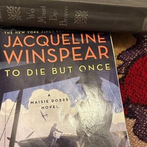 Jacqueline Winspear 'To Die But Once' Book